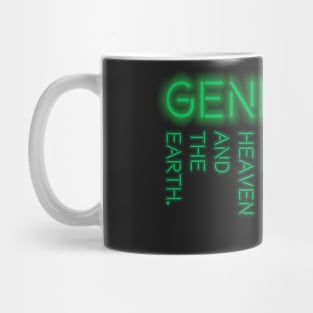 Genesis 1:1 Green Mug